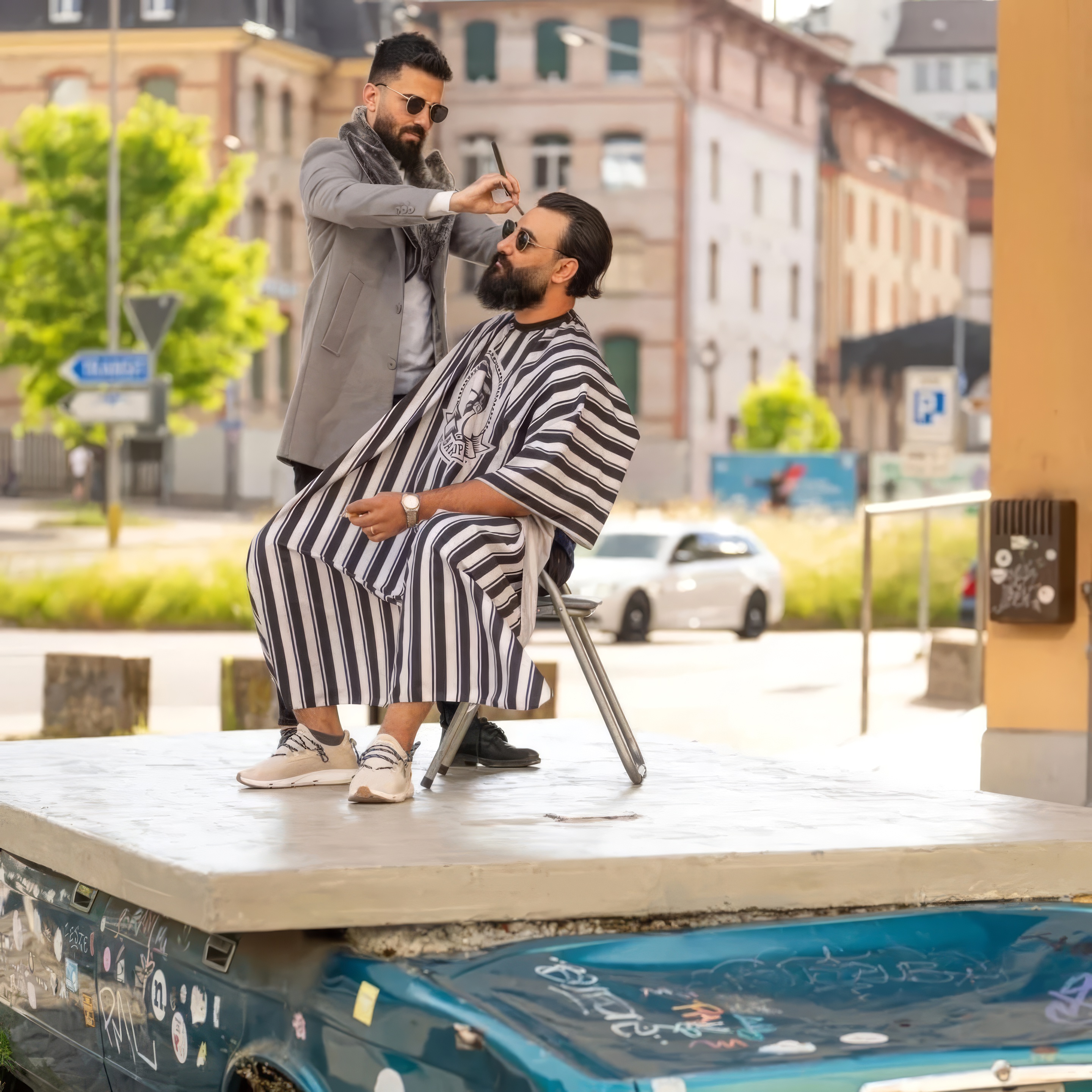 BAT en ville — BAT Barbershop